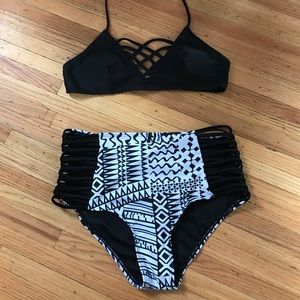 High Waist Bathing Suit