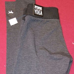 NWT Pink VS Yoga leggings