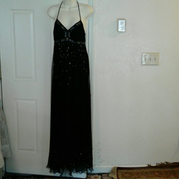 SUE WONG NOCTURNE  Dresses & Skirts - SUE WONG NOCTURNE ELEGANT FORMAL LONG BLACK  DRESS