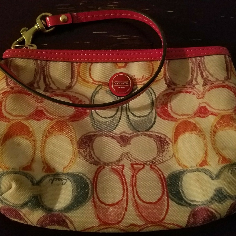 Coach wristlet