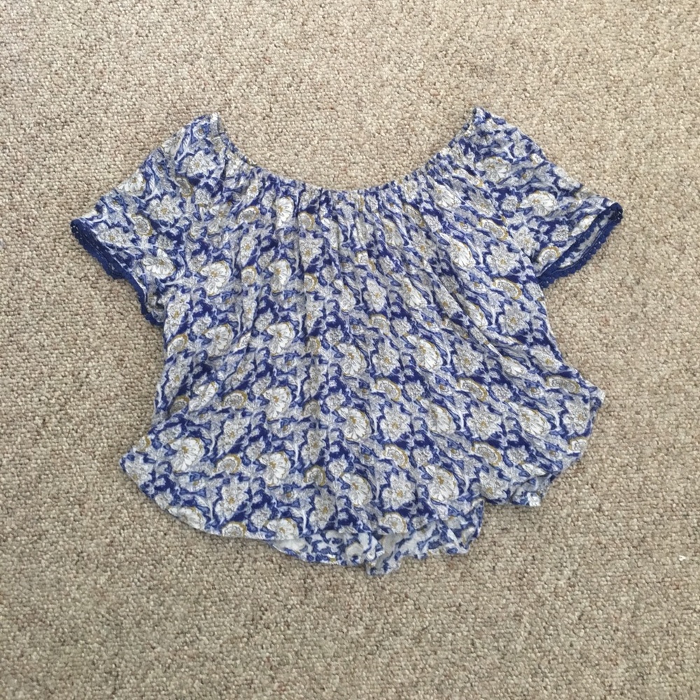 Off the shoulder blouse