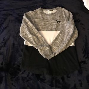 Victoria's Secret Pink varsity crew sweater