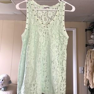 Express lace tank - S