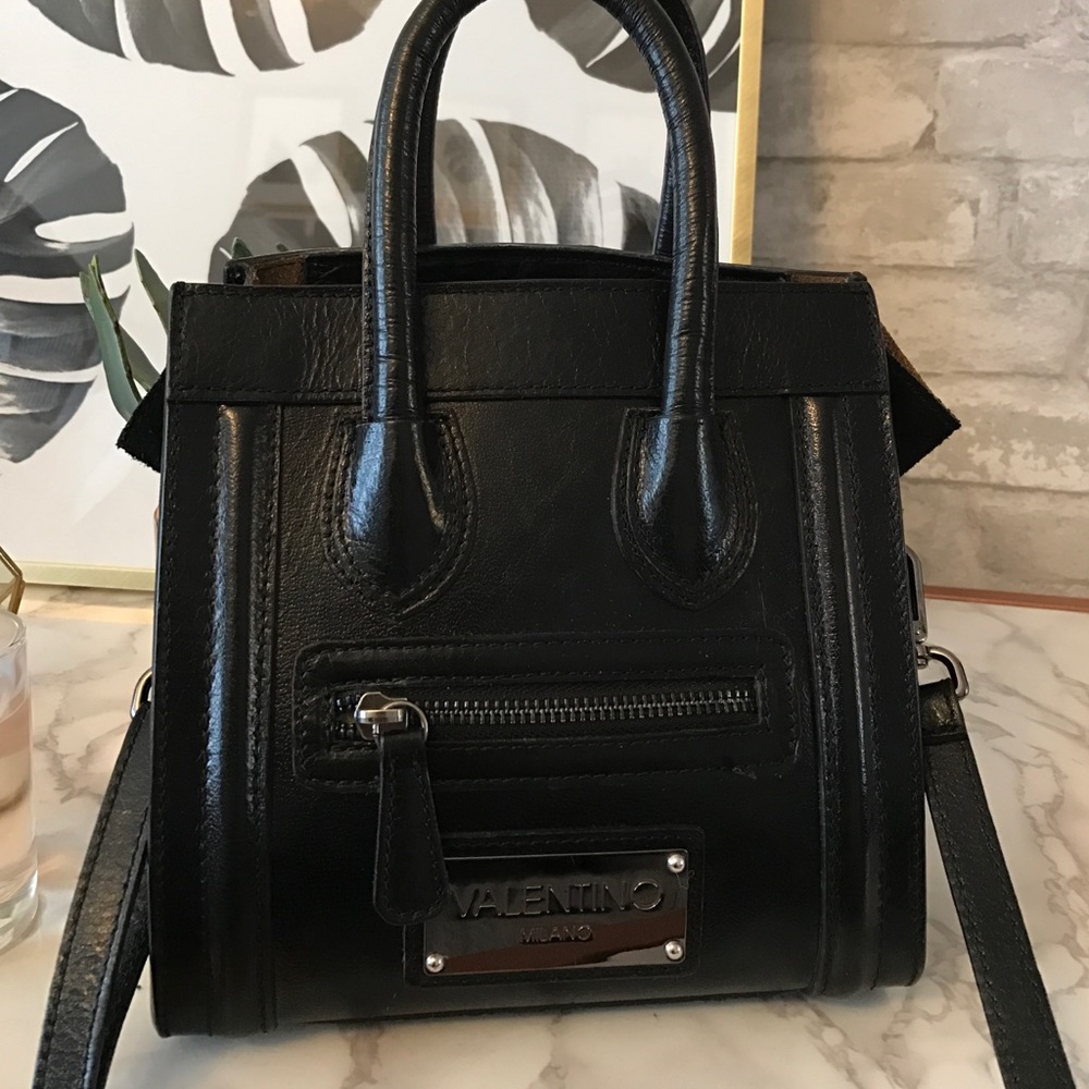 Valentino black satchel
