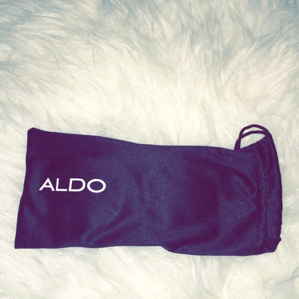 Sunglasses with Aldo case
