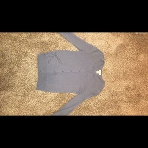 A Loft blue/grey cardigan