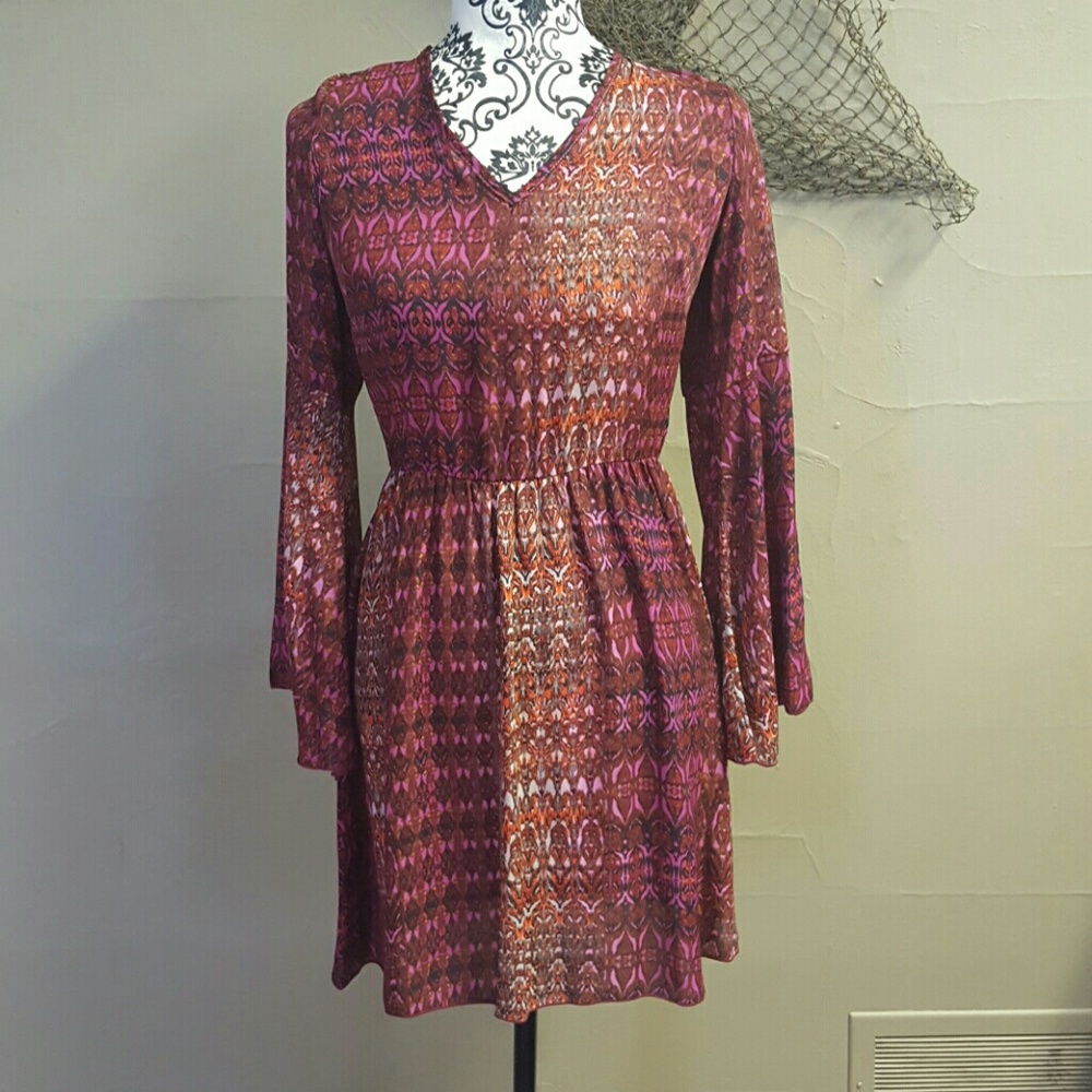 Open Back Boho Festival Dress