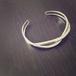 Handmade Silver bangle bracelet