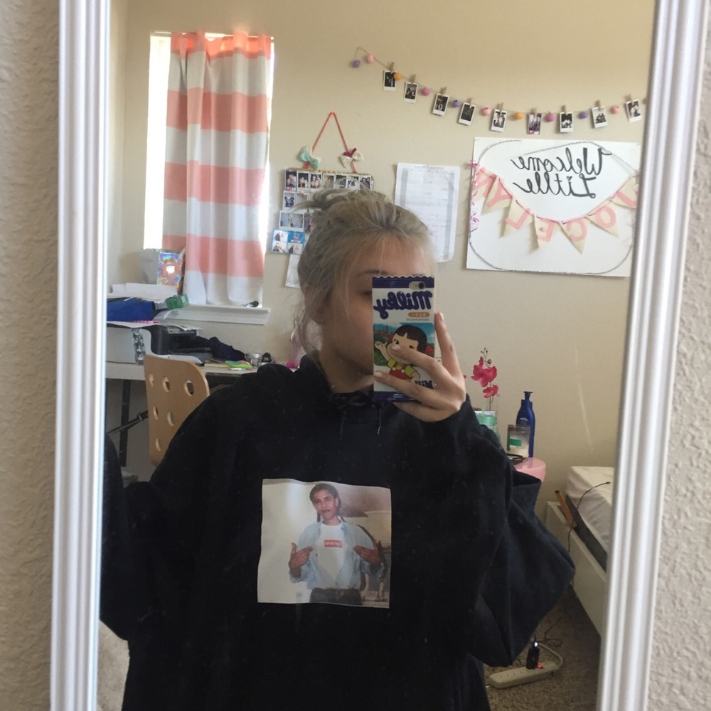 Obama/supreme hoodie: you may order any size!