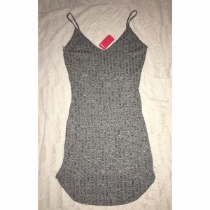 Charcoal heather dress
