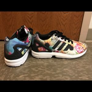 Worn Once Adidas ZX Flux Floral Sz. 9.5