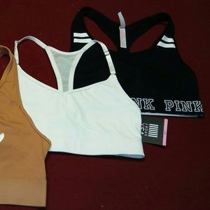 2 New VS PINK sports bras