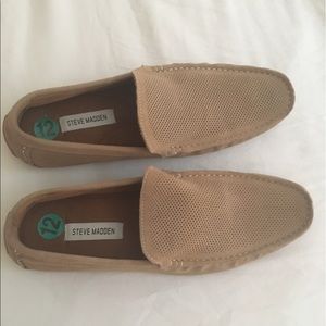 Steve Madden suede loafers