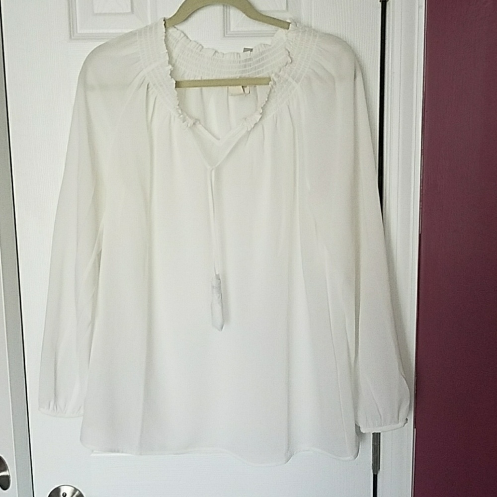 Chicos Peasant blouse