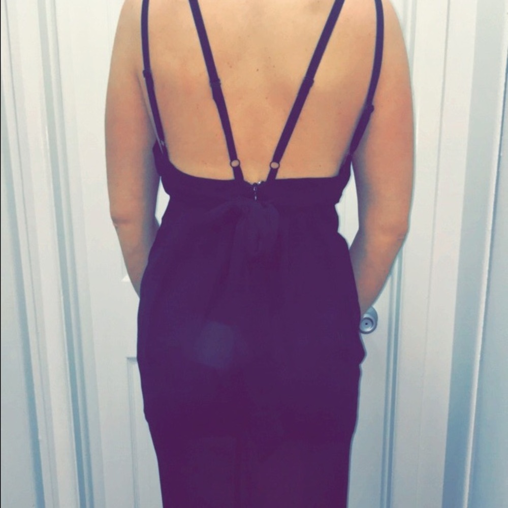 WINDSOR BLACK SHEER DRESS