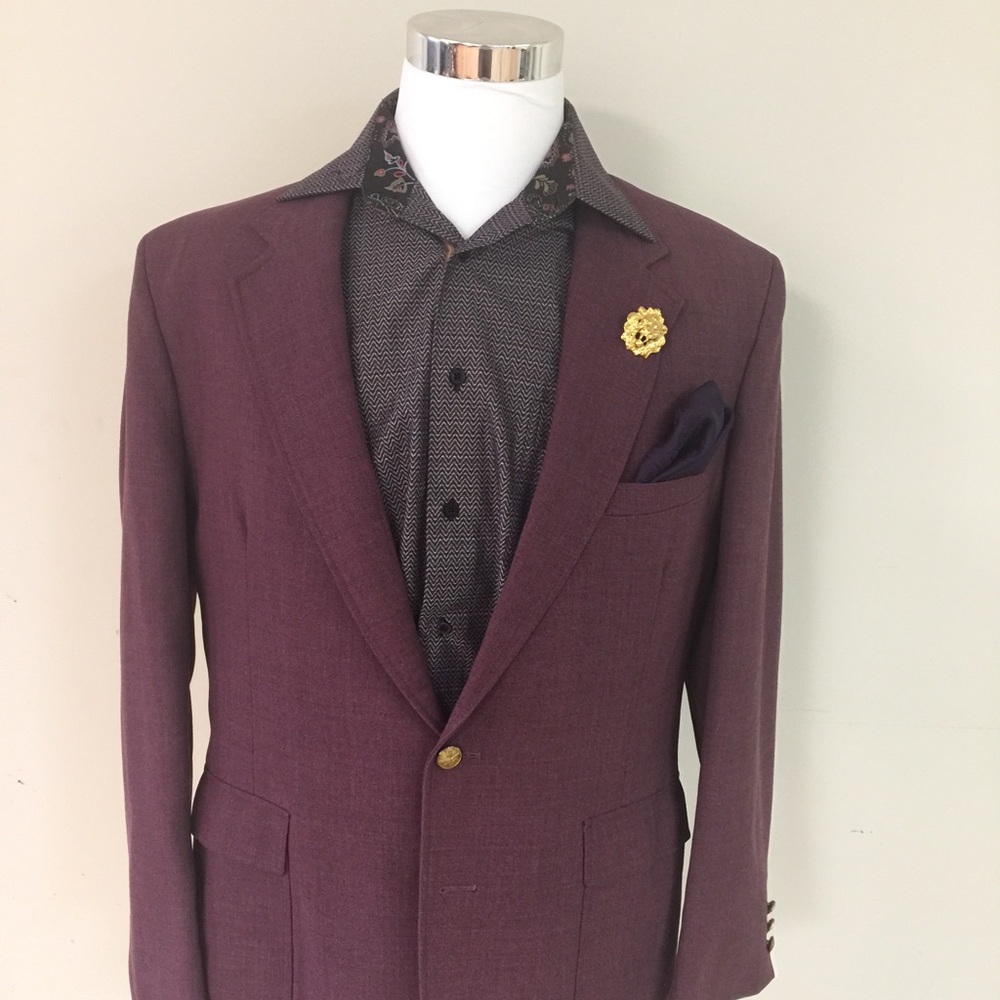 Purple Blazer