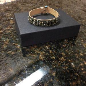 Swarovski Crystal Leather Bracelet