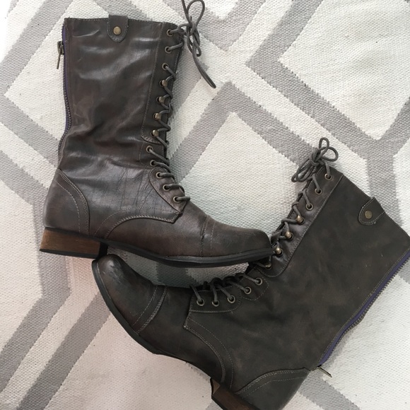 MADDEN GIRL combat boots - Picture 1 of 2