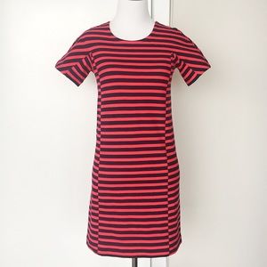 NWT J.Crew Striped T-Shirt Dress