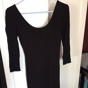 Black long sleeve dress! 🖤🖤