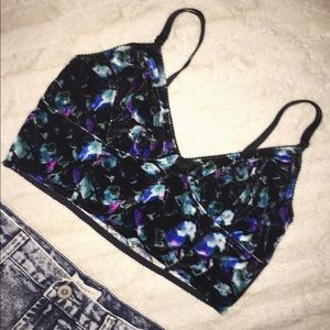 Free people intimately velvet floral