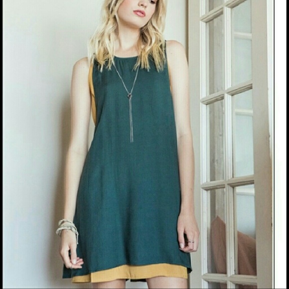 Boutique Dresses & Skirts - Two Tone Tunic Dress