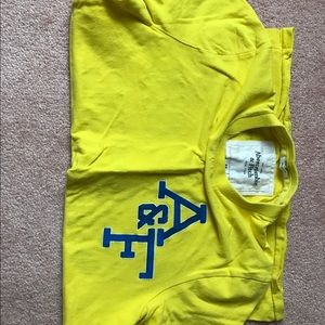 Abercrombie and Fitch highlighter muscle tee