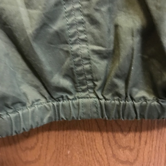 Hardly Worn Army Green Jacket - Picture 3 of 4