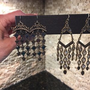 6 Pairs Lucky Brand Earrings