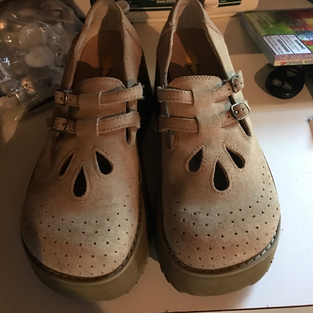 Platform Mary Janes