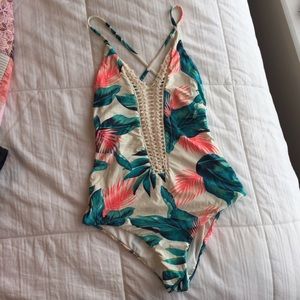 Billabong X Uo hippie hooray one-piece swimsuit