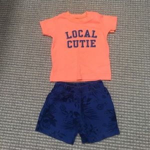 Carter's boys 12 month outfit