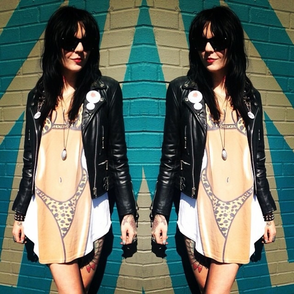 Women's Straight To Hell Defector Leather Jacket