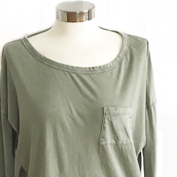 GAP Tops - GAP Army Green Pima Cotton Shirt