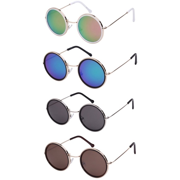 Round Rim Sunglasses - Picture 4 of 8