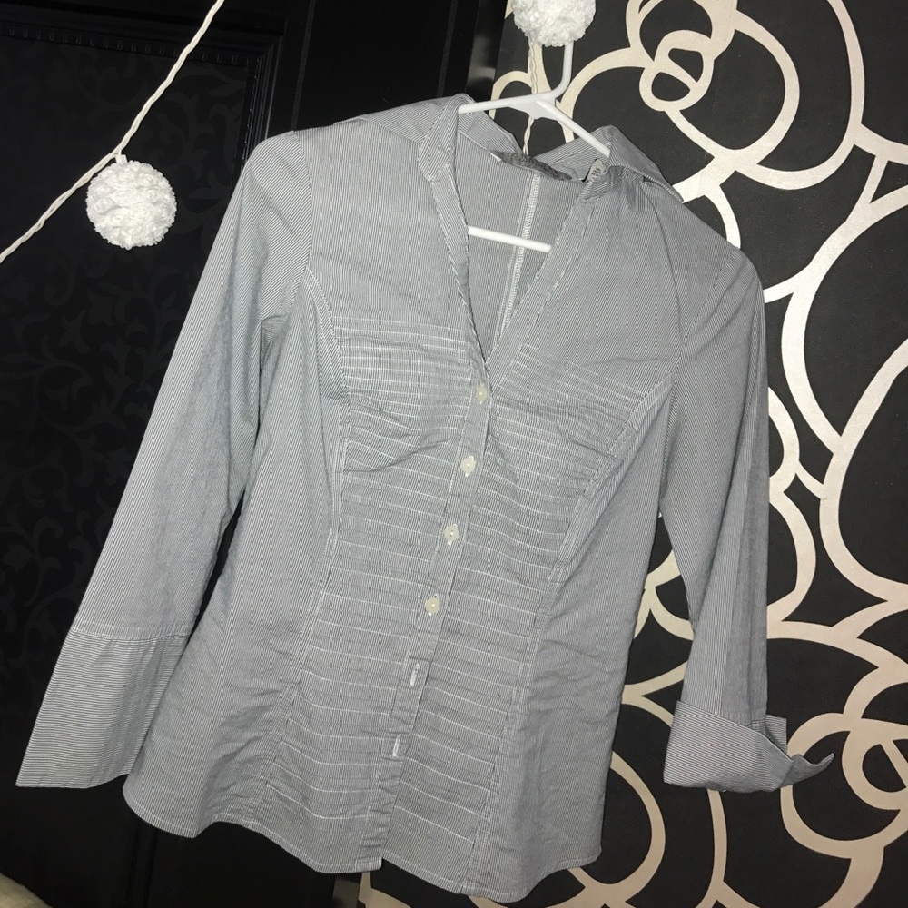 Gray blouse