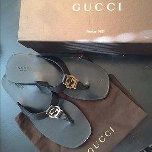 Gucci flip flops