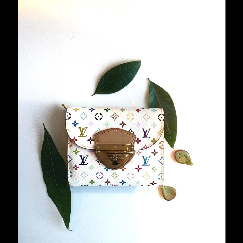 SOLD LOUIS VUITTON Monogram Multicolor Joey Wallet