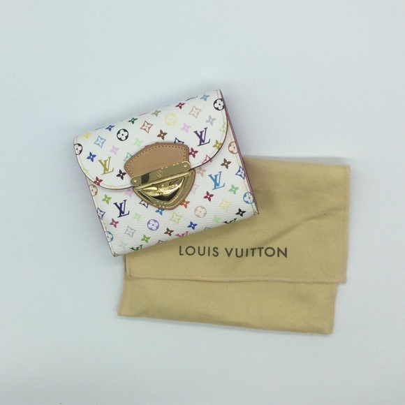 SOLD LOUIS VUITTON Monogram Multicolor Joey Wallet - Picture 4 of 4