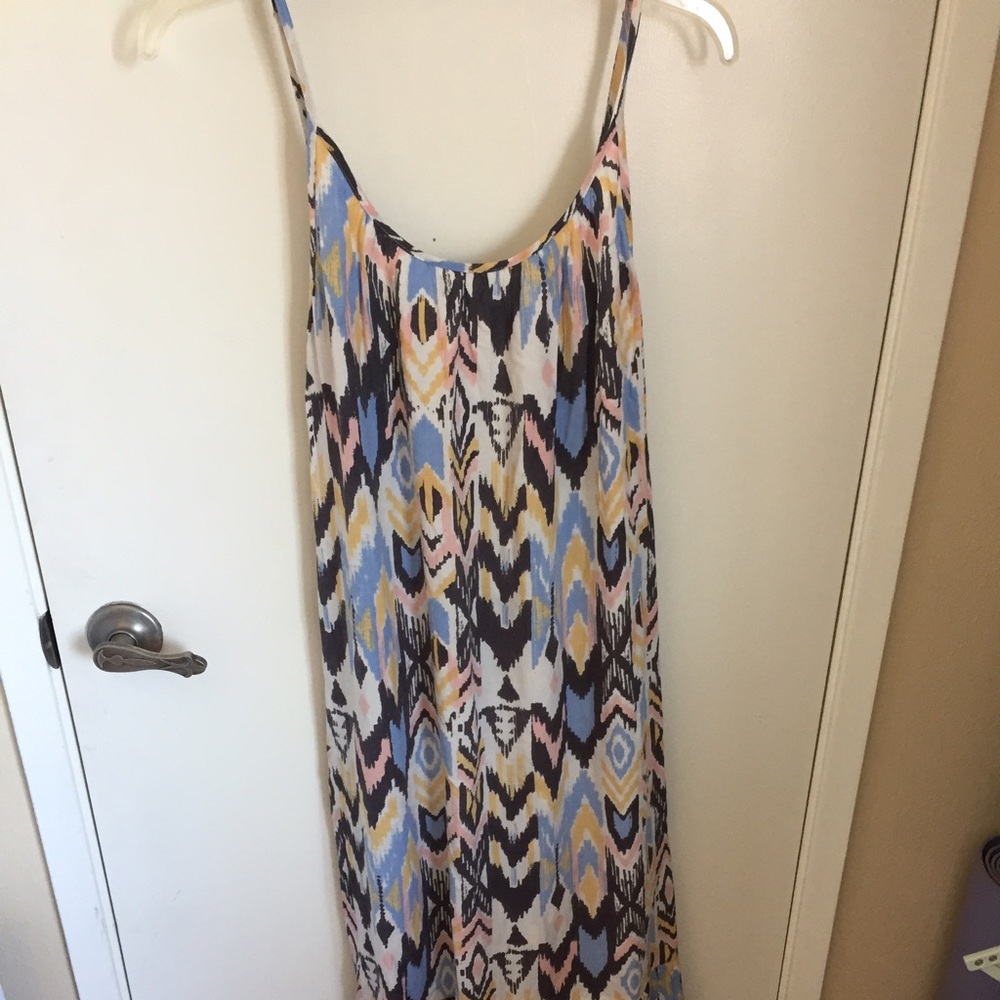 Billabong printed maxi dress L