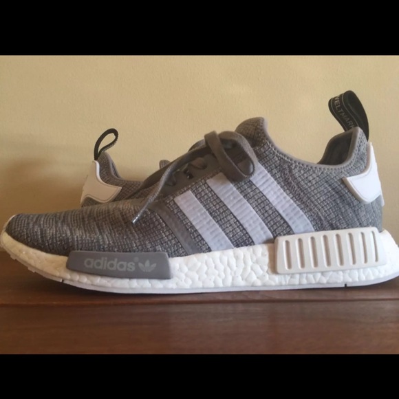 Adidas Other - Nmd glitch white
