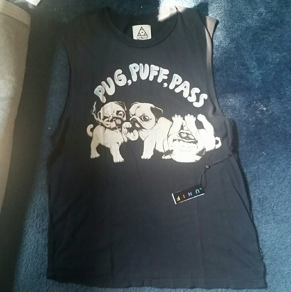 SOLD Unif pug puff pass tank - Picture 1 of 3