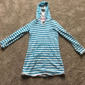 Striped coverup dress