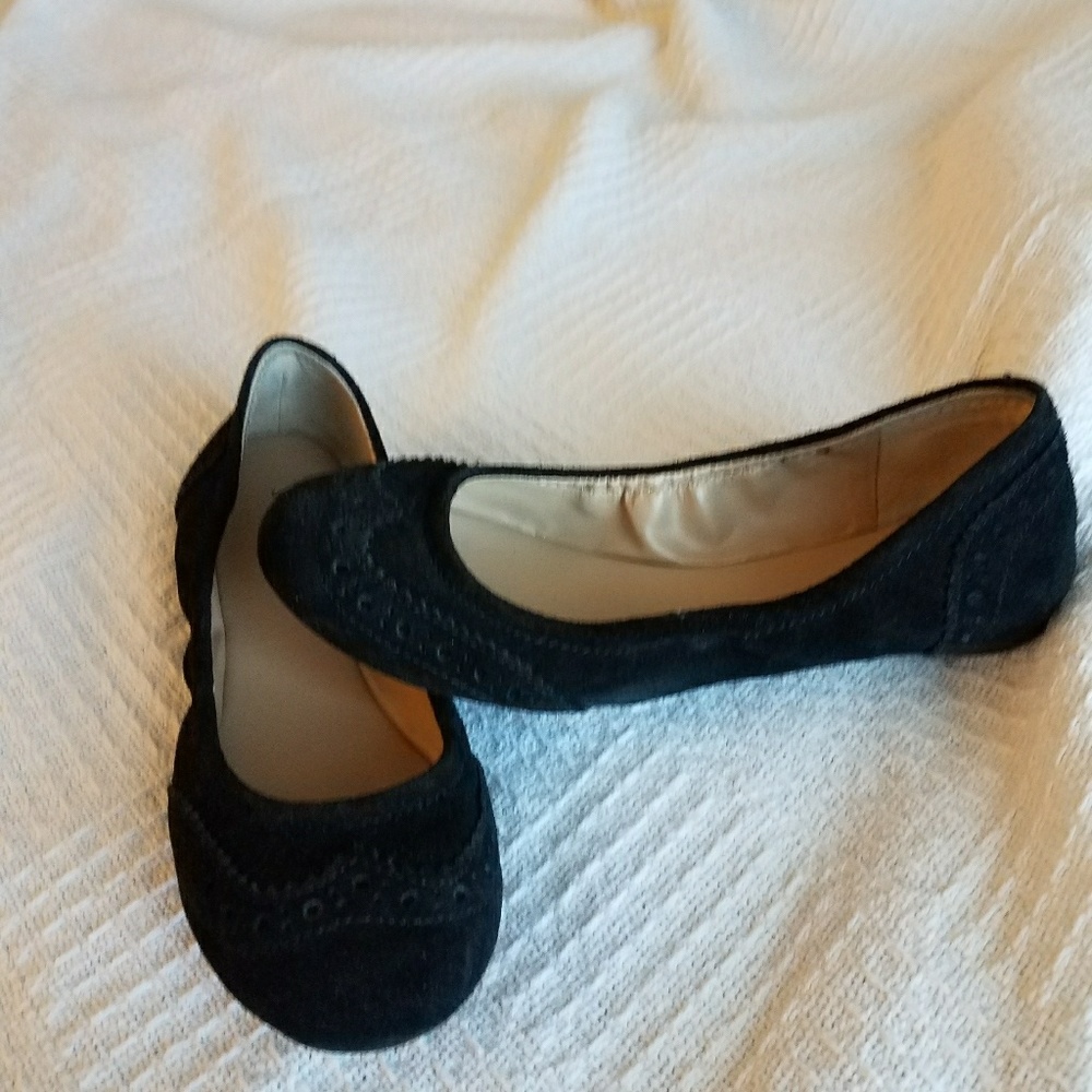 Suede flats new