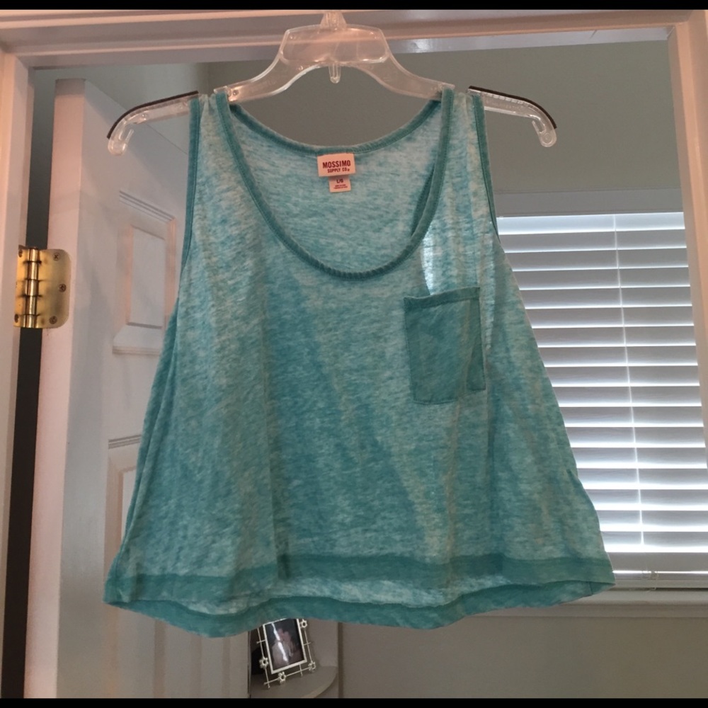 Teal Crop Top!