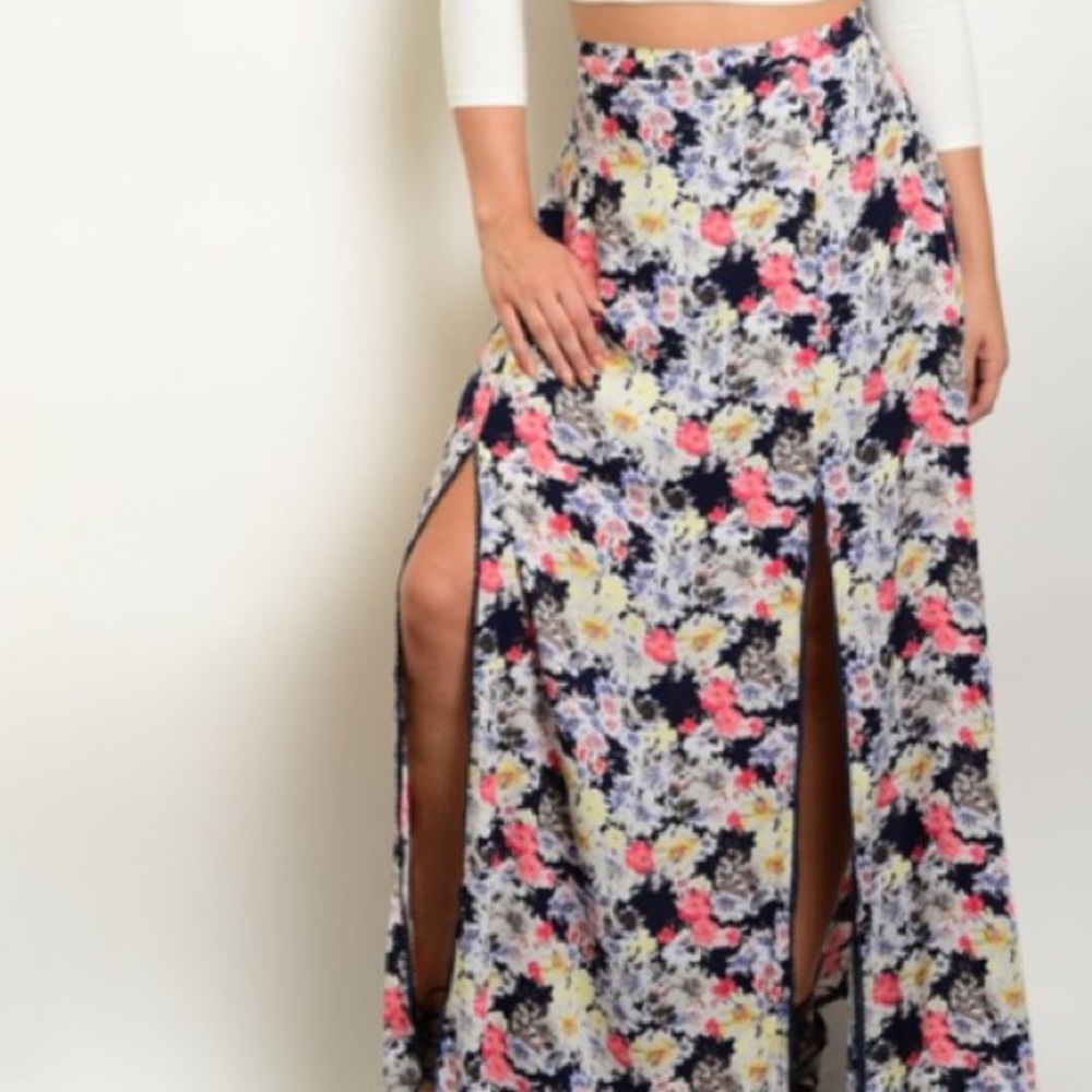 Floral skirt