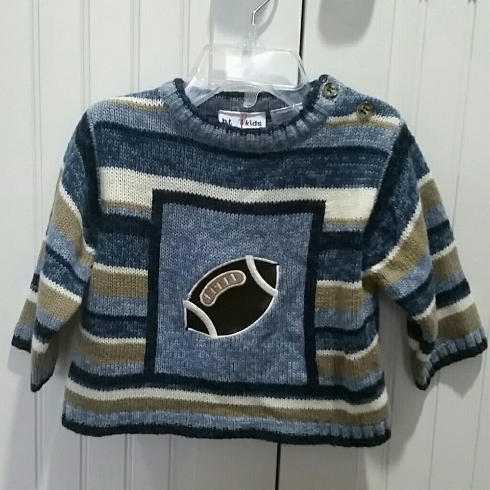 Boys 3-6 Mos. Football Sweater
