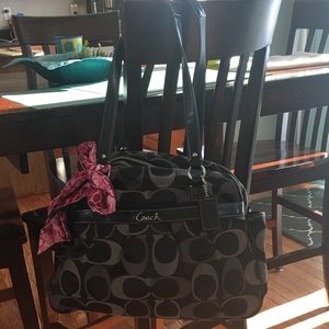 COACH diaper bag
