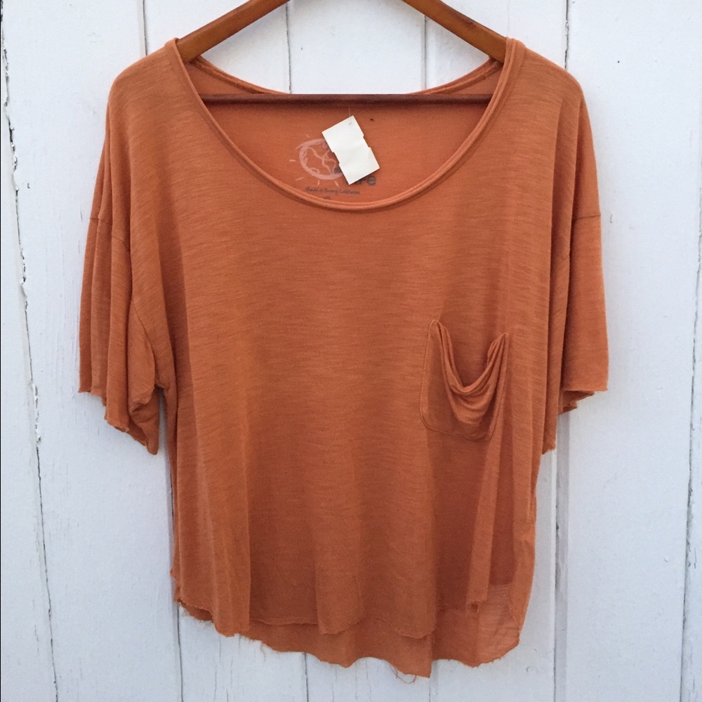Blue life pocket tee
