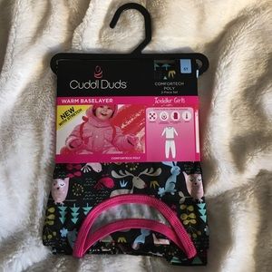 Cuddl Duds 5T girls base layer